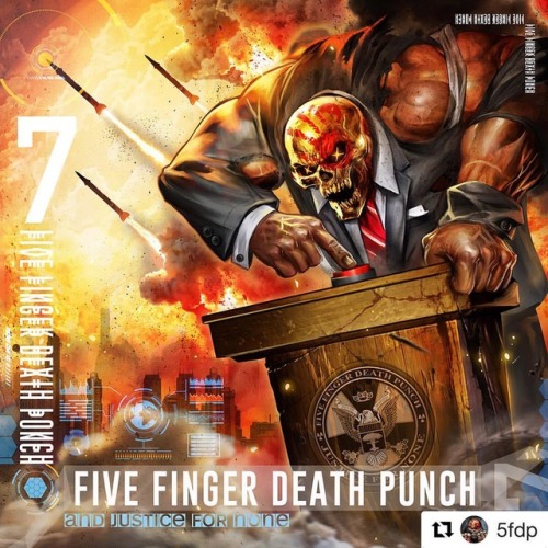 fivefingerdeathpunchuk: New album alert!!!! #ffdp #fivefingerdeathpunch #5fdp #ivanmoody #jasonhook 