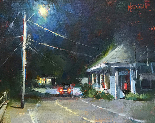 Jennifer McChristian (Canadian, b. Montreal, Canada, based Glendale, CA, USA) - After Dinner Stroll 