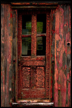 chillypepperhothothot:  The Red Door by Junkstock