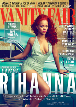 parisjustparis:  Rihanna for Vanity Fair