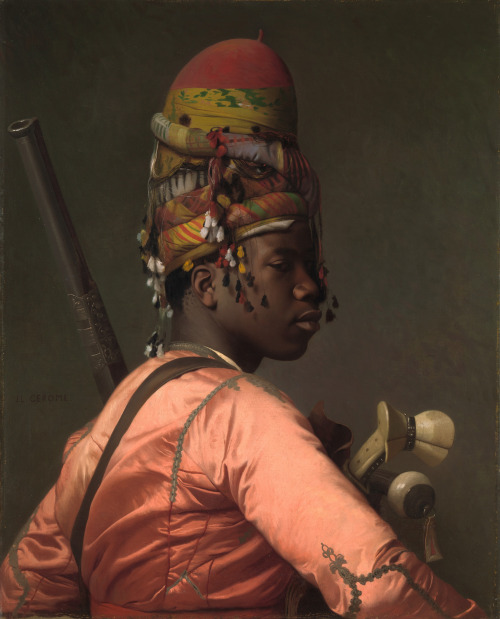 Black Bashi-Bazouk, Jean-Léon Gérôme, ca. 1869