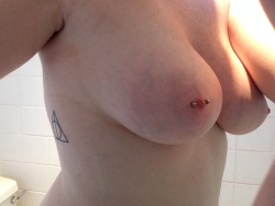 hidetheshadows:  Topless Tuesday. Woo. 