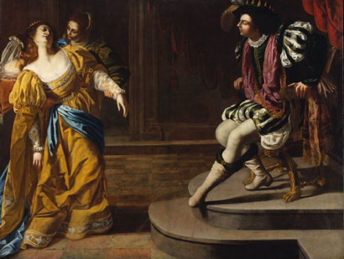 italianartsociety:Artemesia Gentileschi was born on this day in 1593 in Rome. Unlike most early mode