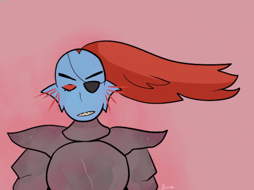 zereoxys:Breaking news: Undyne has beautiful hair and I love it