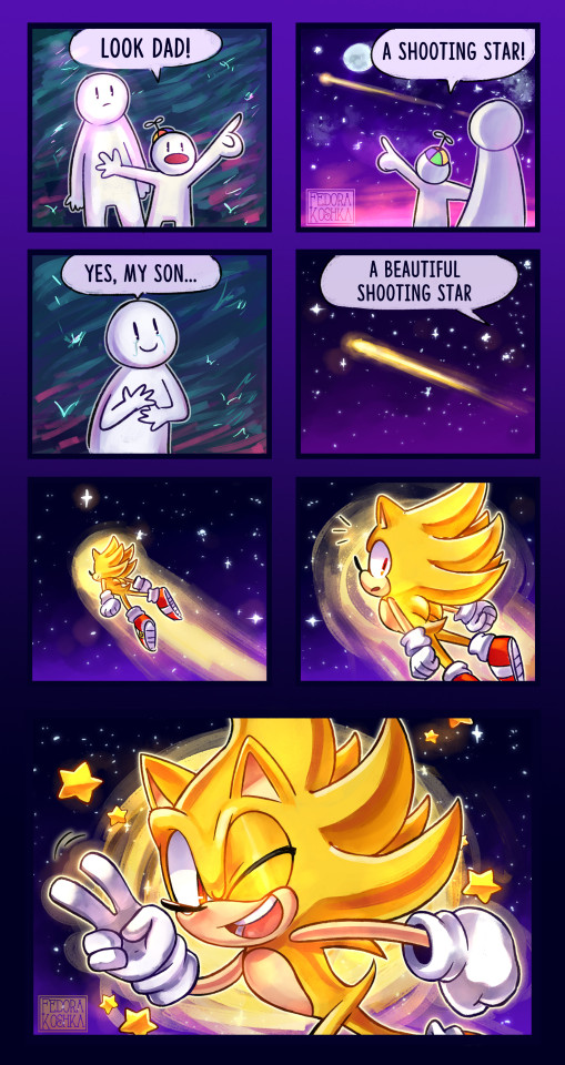 A Very Beautiful Shooting Star Indeed
