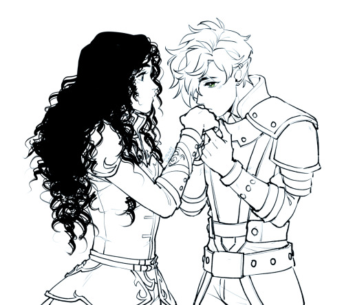 pretty hair and pretty elf boys! :DSupport me on Patreon!