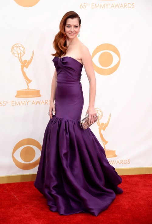  Alyson Hannigan || 65th Annual Primetime Emmy Awards held at Nokia Theatre in LA on September 22, 2013 