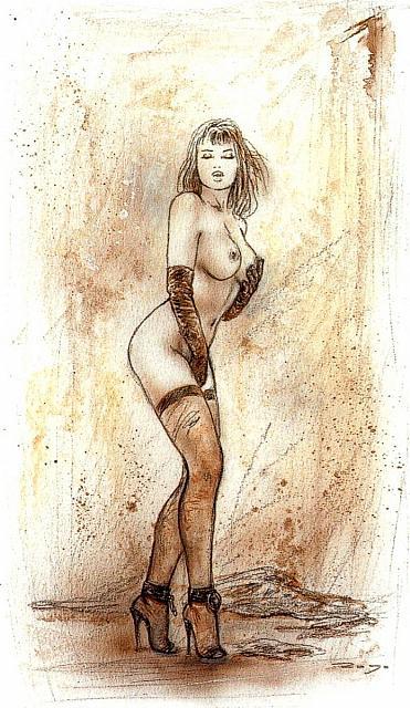 Porn comicshistory:   Luis Royo   photos