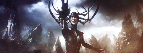marvelgifs:Cate Blanchett as Hela in Thor: Ragnarök (2017)