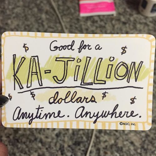 Can’t wait to spend this 😂 thanks @neelythecostars by tailisaf