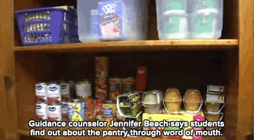 micdotcom:  This is such a smart, helpful idea. The anonymous aspect of it especially. The pantry’s faculty supervisor Laura Thompson also brought up a great point about how the project is beneficial for all those involved. 
