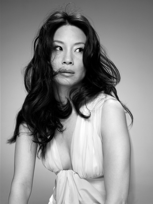 lostpolaroids:Lucy Liu photographed for Angeleno: March 1, 2006