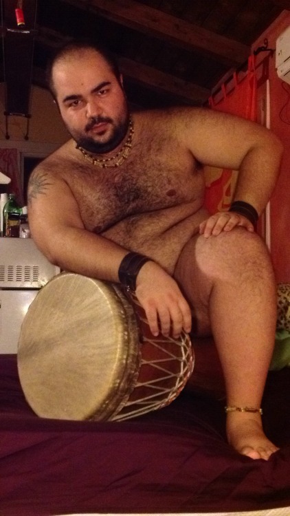 firefaeshollow:  This is a handmade Djembe that was crafted specially for me in Africa. It is special to me because i usued to play it a lot cause of lessons and parades.  Because recent bullshit i have to point out that the act of taking a picture with