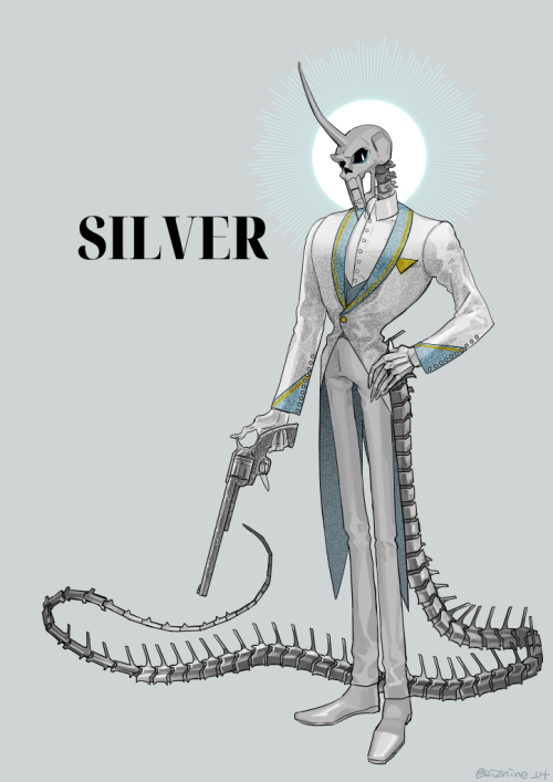 papyrus based oc #2 Silver.【 meet his brother Gold 】