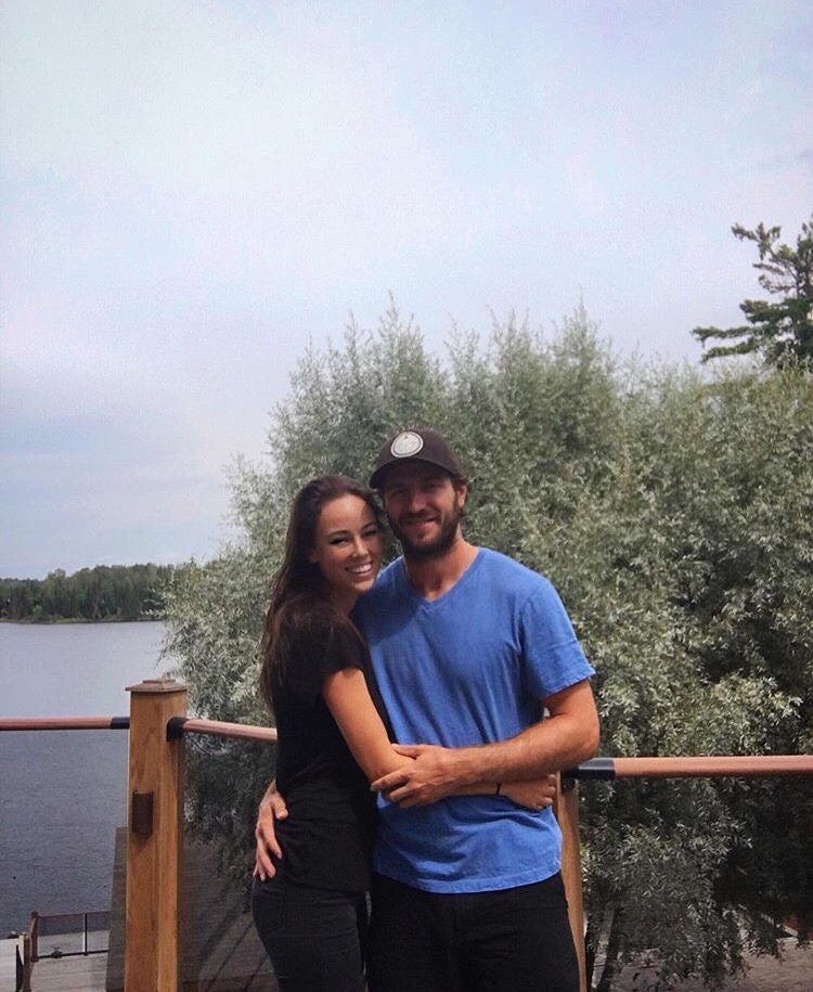 Wives and Girlfriends of NHL players — Cate Chant & Mike Richards