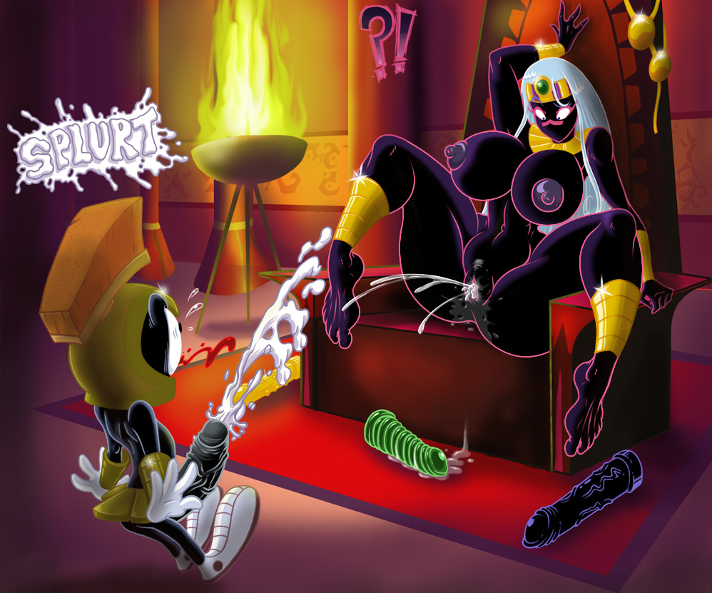 tonystarksprivateserver:  Queen of mars , from Duck Dodgers  Childhood  ruined not