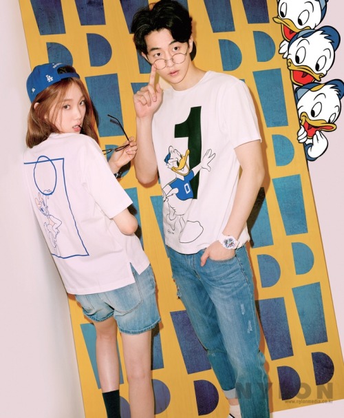 koreanmodel:Nam Joo Hyuk and Lee Seong Kyeong by Jung Dong Hyun for Nylon Korea April 2016