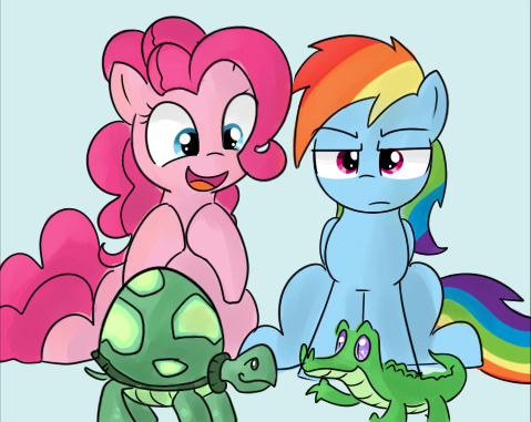 pinkiepie-replies:  Happy Hearts and Hooves Day!A bit early cause I made a small