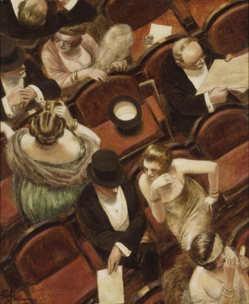 ALBERT GUILLAUMEThe TheatreOil on Panel65 x 53 cm 