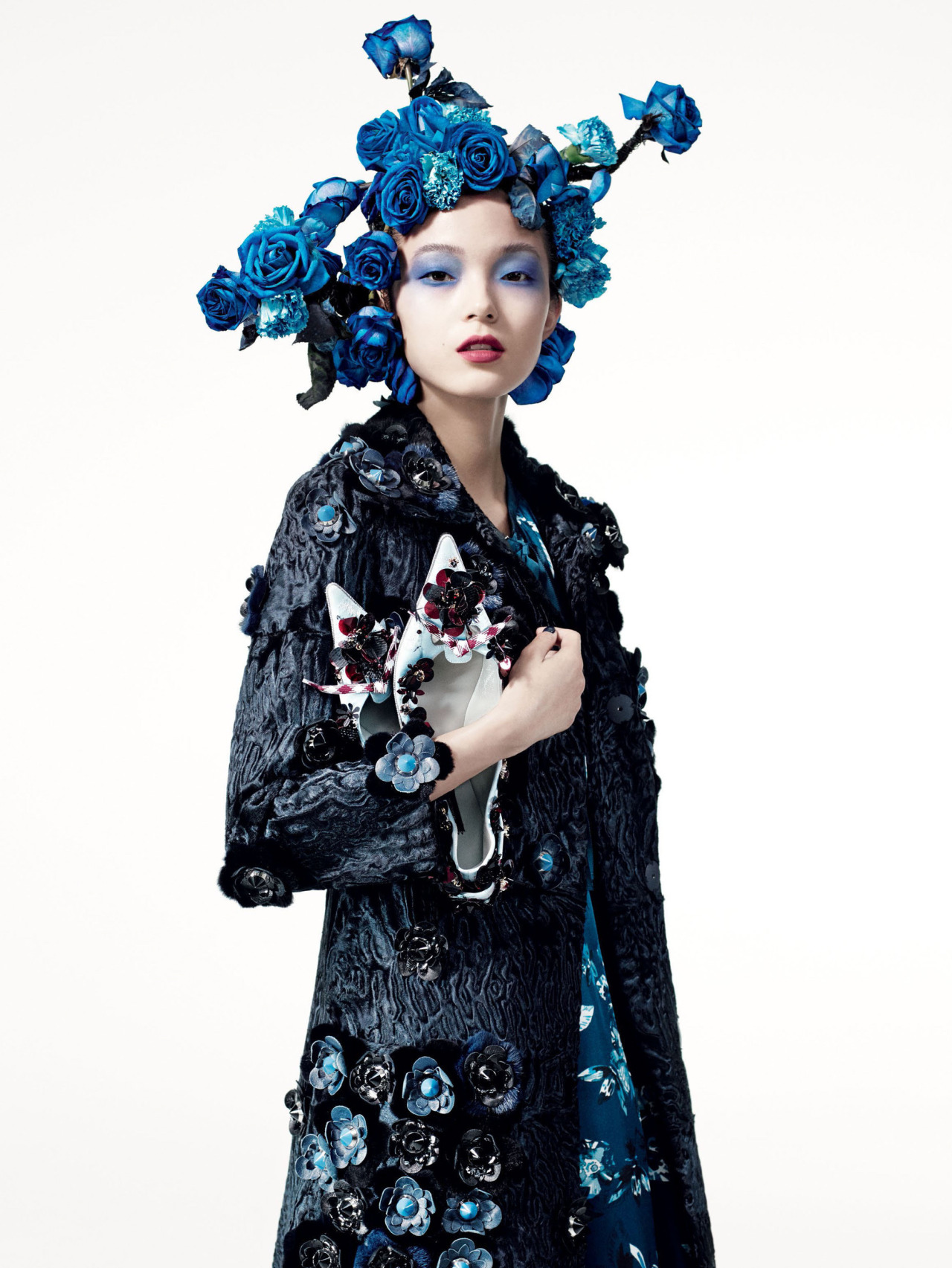 ibbyfashion:  Xiao Wen Ju by Willy Vanderperre, Vogue