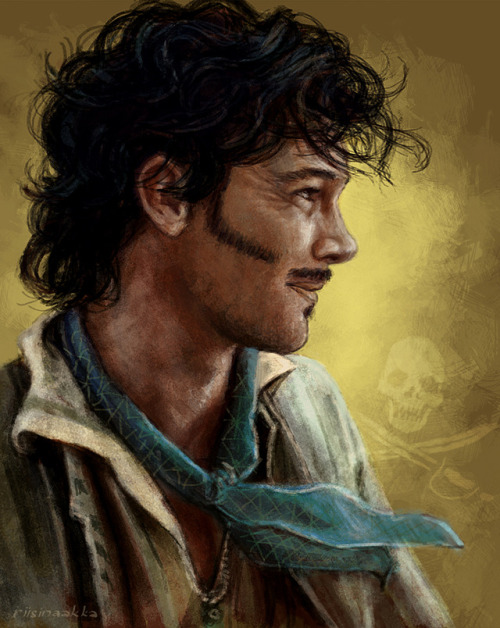 riisinaakka-draws:Jack Rackham (Toby Schmitz) from Black Sails ♥I happened to miss the appreciation 