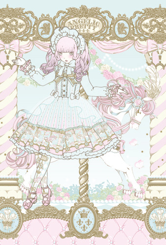 green-empire:  Angelic Pretty illustrations by Imai Kira part 3 Part 1 &amp;