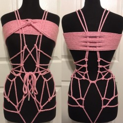 thatla-dom:  Pink cotton rope.