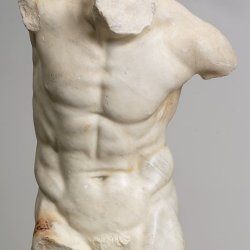 ganymedesrocks: Greco-Roman Torso of a Dancing Faun, 1st century BC