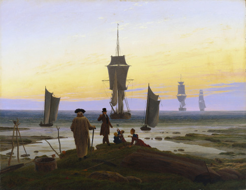 vimyvickers: Paintings by Caspar David Friedrich (my favourite German Romantic painter)- pt.3/3 Seas