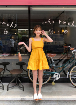 sosostyle:  Going For A Trip Ribbon DressChuu