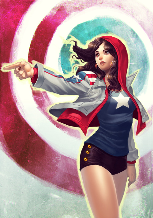 superheropinups:  America Chavez - Elaszer adult photos
