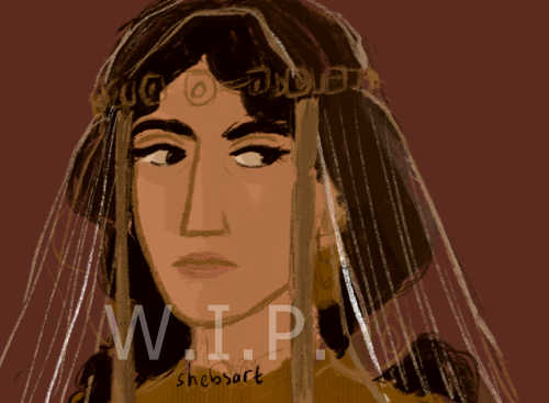 Queen’s Thief old sketch dump!1. A redraw of a very important scene from Queen of Attolia, guess whi