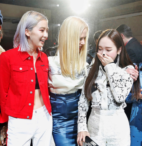jessifanylove: 180213 Calvin Klein show NY Fall 2018 jiephot
