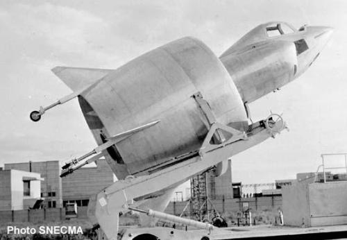 qsy-complains-a-lot:enrique262:SNECMA Coléoptère (french: beetle) experimental VTOL annular wing air
