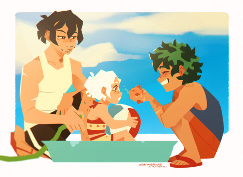 they deserve summer fun ⁙ὸ‿ό⁙