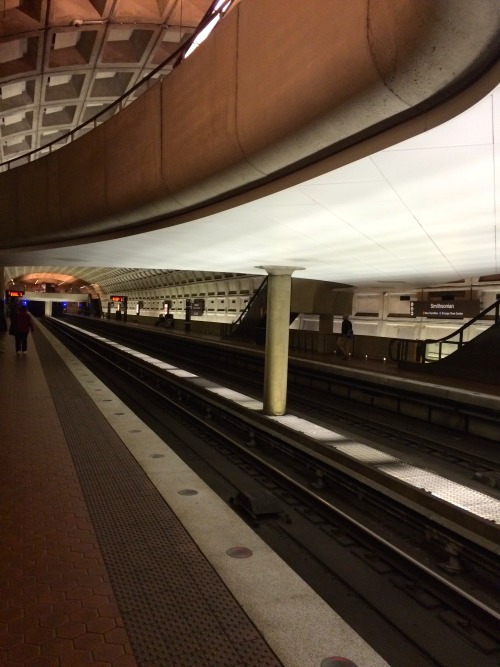 Smithsonian Station, Washington Metropolitan Transport Authority METRO, Washington, DC 2014.A rare v