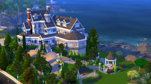 Welcome To Hillcrest House! A Giant Manor Atop The Cliffs Of Brindleton Bay!