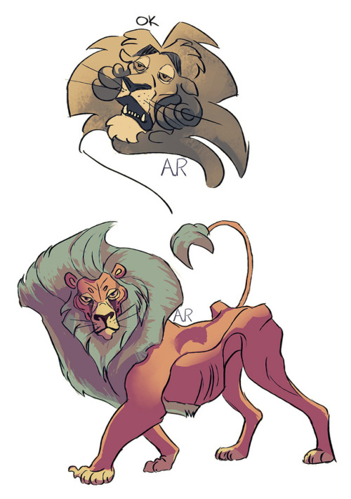 bunch of lions