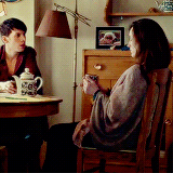  Orphan Black: Siobhan Sadler + tea↳ &ldquo;I’ve got biscuits in my pockets.&rdquo;