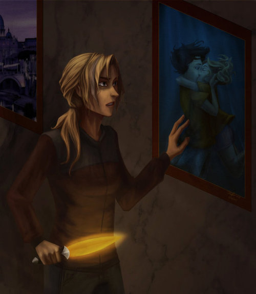 She Caught Her Breath. It Was A Portrait Of Two Demigods Kissing Underwater: Annabeth And Percy, The