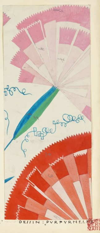 Felice Rix-Ueno, design Purpurnelke, 1924. For Wiener Werkstätte, Vienna. Via Cooper Hewitt