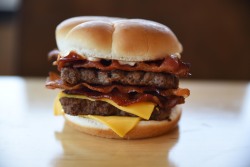 wendys:  Too much of a good thing can be awesome. #BecauseBaconator   BAE.