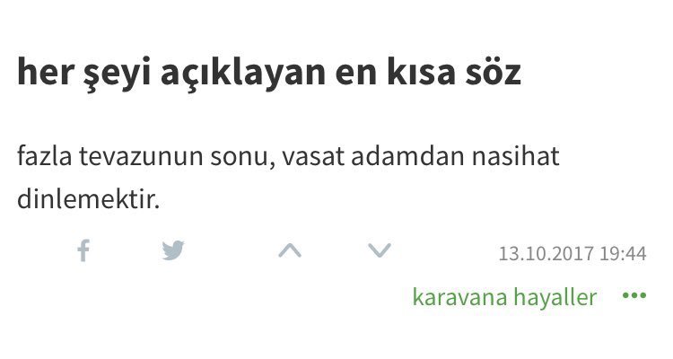 her şeyi açıklayan en kısa...