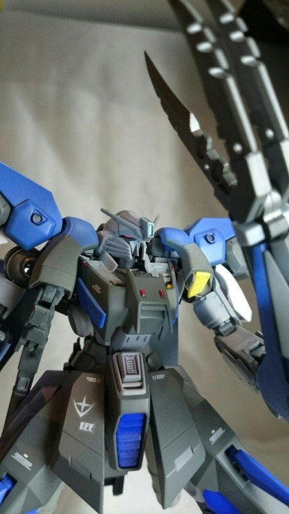 ani-plamo:  1/144 HG Byarlant Custom Kitbashby     jklKits Used:HG Gerbera TetraHG S GundamHG Byarlant CustomHG Zeta PlusHG Gaplant