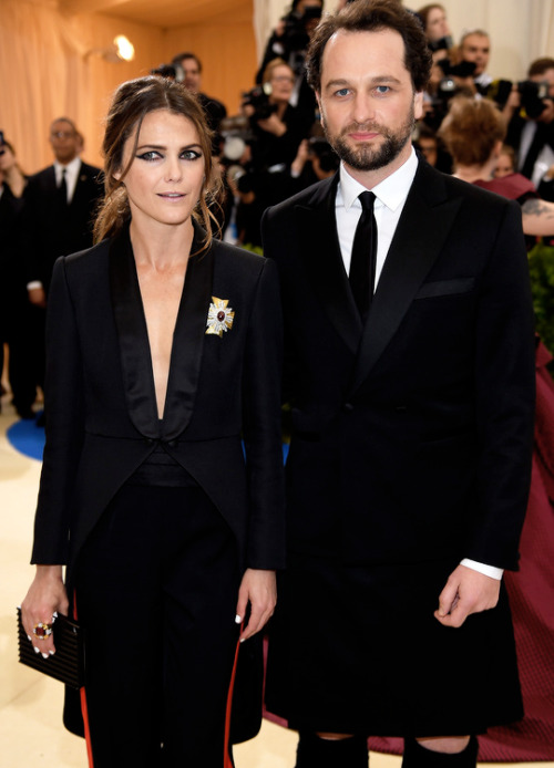 Keri Russell & Matthew Rhys attend the ‘Rei Kawakubo/Comme des Garcons: Art Of The In-Betw