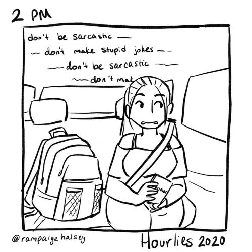 2 pm So many border stops. #hourlies #hourlycomicday #hourlies2020 #hourlycomicday2020 www.i