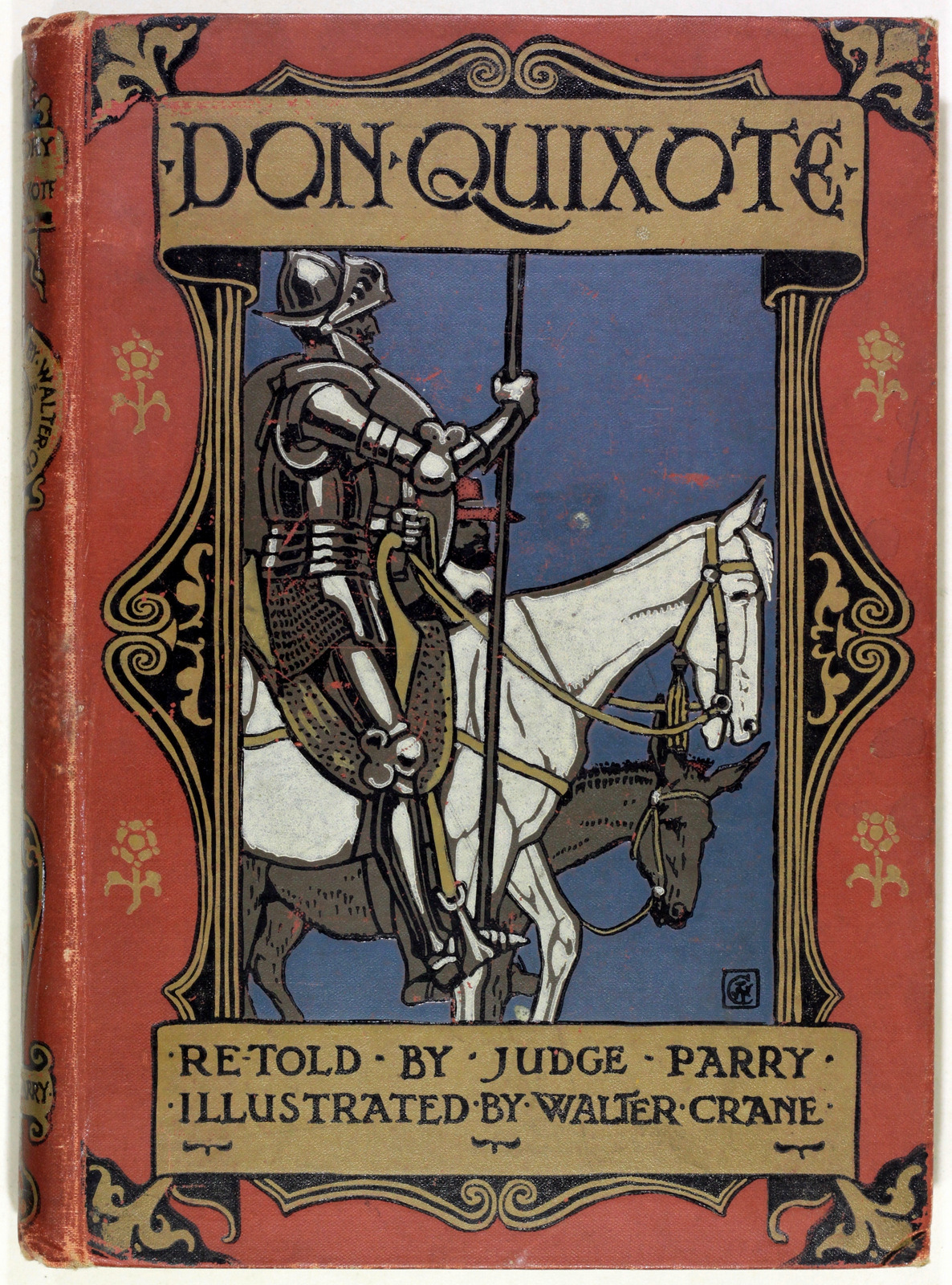 michaelmoonsbookshop:   Don Quixote of The Mancha Retold by Judge Parry - Illustrated