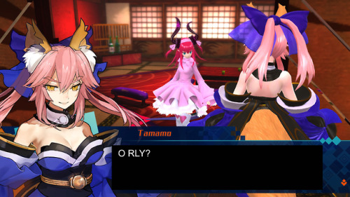 elizabethbathoryofficial:I made this whole thing just because of how Tamamo sits on her throne.