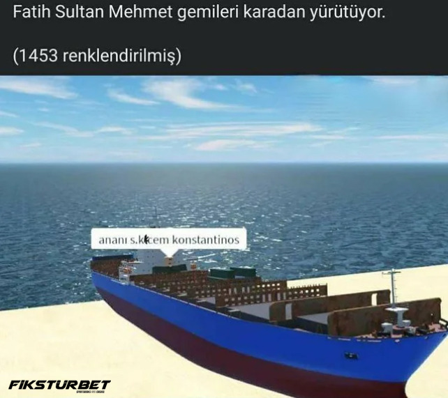 Fatih Sultan Mehmet...