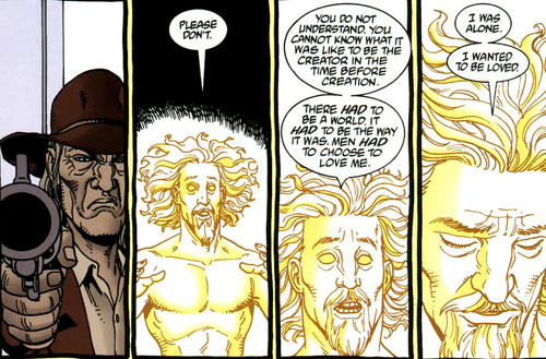 18+ Preacher Comic God PNG